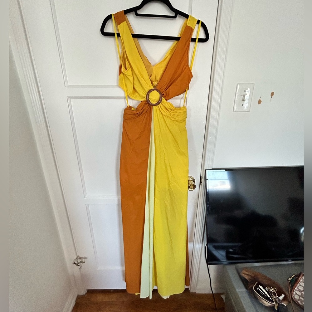 NWT Staud Passage Dress Sun